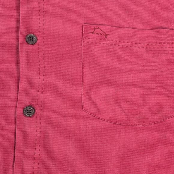 Tommy Bahama Island Zone Silk Blend Short Sleeve Button Up Shirt Men's‎ Size 3XT - Picture 3 of 9